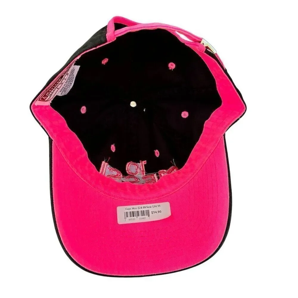 Inter Miami CF Lionel Messi #10 Black Pink Baseball Cap Unisex Adult - Picture 5 of 6